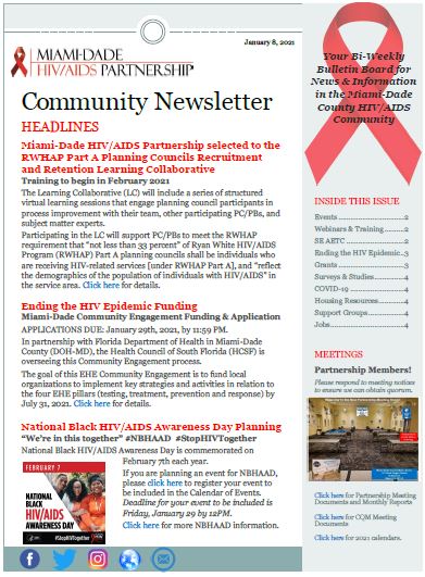 Community Newsletter | AidsNet